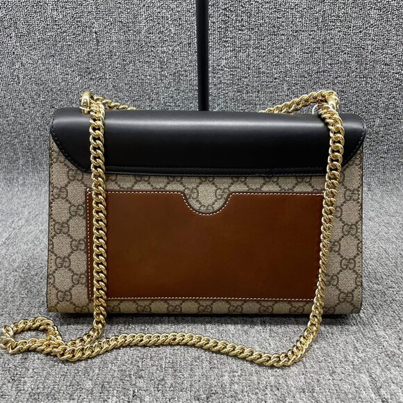 100% Authentic Gucci Padlock GG Medium Supreme Shoulder Bag - Picture 2 of 14